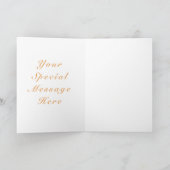 Carte d'anniversaire de chaton mignon avec texte p (Intérieur)