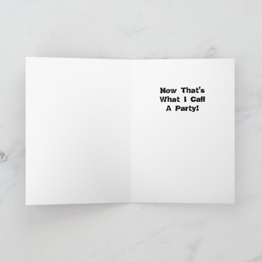 Carte d'anniversaire de chats gras - Faisons la fê (Intérieur)