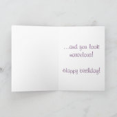 Carte d'anniversaire de chats pour elle (Intérieur)