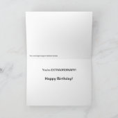 Carte d'anniversaire de chien (Intérieur)