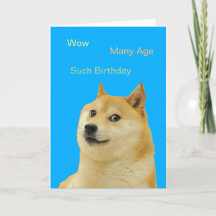Carte d'anniversaire de chien