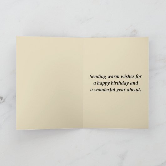 Carte d'anniversaire de chien d'art populaire modi (Intérieur)