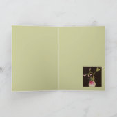 carte d'anniversaire de colibri (Intérieur)