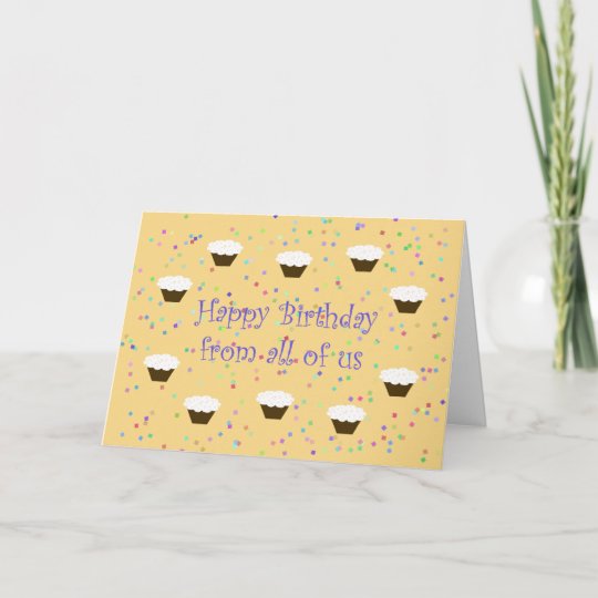 Carte D Anniversaire De Collegue De Bureau De Zazzle Be