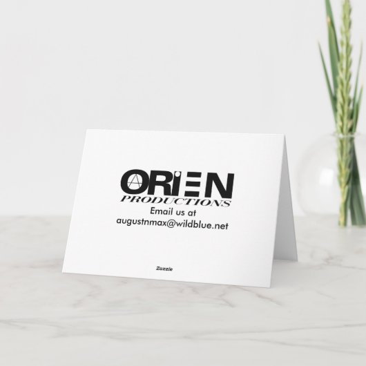 Carte d'anniversaire de commandements de Moïse et (Dos)