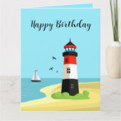 Carte d'anniversaire de conception de la scène du  (Devant)