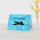 Carte d'anniversaire de conception de sports de na (Fleur jaune)