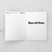 Carte d'anniversaire de "contrôle complet" (Intérieur)