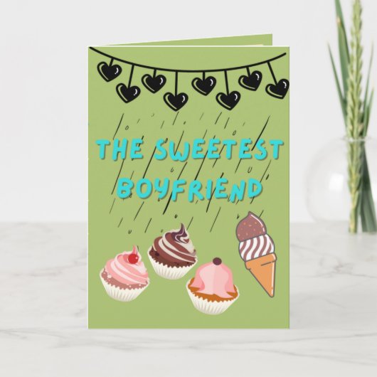 Carte d'anniversaire de copain (Devant)