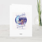 Carte d'anniversaire de Cousin - Moonis jolie poup (Dos)