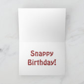 Carte d'anniversaire de crabe (Intérieur)