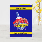 Carte d'anniversaire de Cupcake (Fleur jaune)