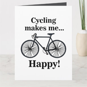 Carte d'anniversaire de cycliste Cyclisme Cycliste