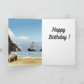 Carte d'anniversaire de Danny Duck le Pirate (Intérieur)
