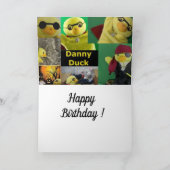 Carte d'anniversaire de Danny Duck le Pirate (Intérieur)
