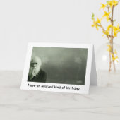 Carte d'anniversaire de Darwin (Fleur jaune)