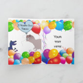Carte d'anniversaire de dinosaure pour enfant de 3 (Intérieur)