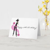 Carte d'anniversaire de Diva pour les femmes (Fleur jaune)