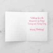 Carte d'anniversaire de Diva's Happy 90th (Intérieur)