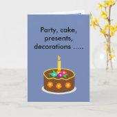 Carte d'anniversaire de Donald Trump -- "A (Fleur jaune)