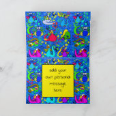 Carte d'anniversaire de dragon personnalisée Garço (Intérieur)