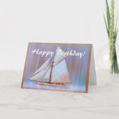 Carte d'anniversaire de Dusky Sails (Devant)