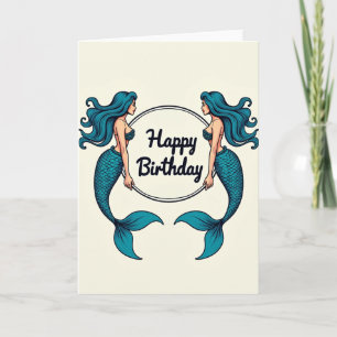 Carte d'anniversaire de figures mythiques