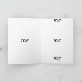 CARTE D'ANNIVERSAIRE DE FILLE (Intérieur)