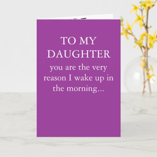 CARTE D'ANNIVERSAIRE DE FILLE (Fleur jaune)