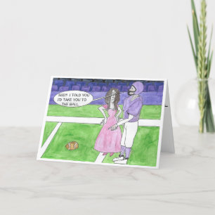 Carte d'anniversaire de football