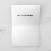 Carte d'anniversaire de fourmi (Intérieur)