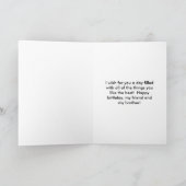 Carte d'anniversaire de frère (Intérieur)