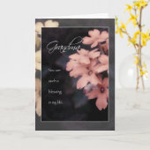 Carte d'anniversaire de Garden Phlox Flower pour g (Fleur jaune)