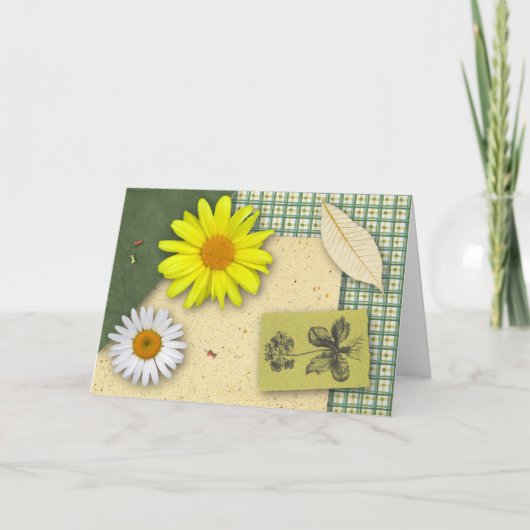 Carte d'anniversaire de Garden Scrapbook (Devant)