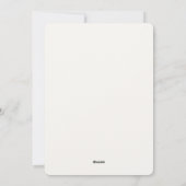 Carte d'anniversaire de girafe mignon (Dos)