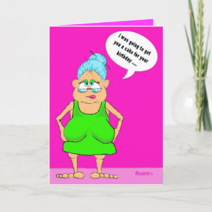 Carte d'anniversaire de Gladys