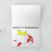 Carte d'anniversaire de Gorilla (Intérieur)