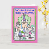 Carte d'anniversaire de GRAIN DE SEL (Fleur jaune)