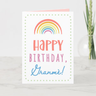 Carte d'anniversaire de Granmomy