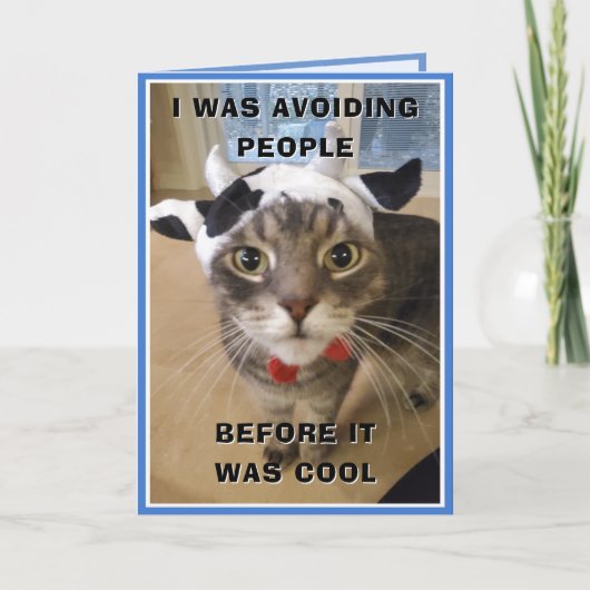Carte d'anniversaire de Grumpy Cat (Devant)