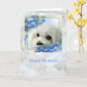 Carte d'anniversaire de Hermès au Malte (Fleur jaune)