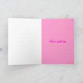 Carte d'anniversaire (de houblon) heureuse (Intérieur)