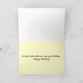 Carte d'anniversaire de Hummer (Intérieur)