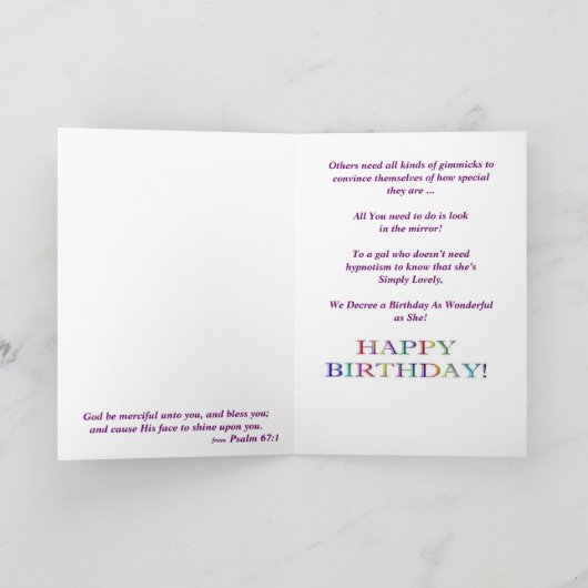 Carte d'anniversaire de Hypno (Intérieur)