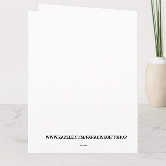 CARTE D'ANNIVERSAIRE DE JAMBONNE TAILLE DU GÉANT C (Dos)