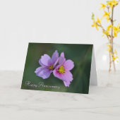 Carte d'anniversaire de Janz (Fleur jaune)