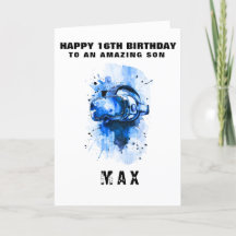 Carte d'anniversaire de jeu VR personnalisée