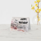 Carte d'anniversaire de John Toulson (Fleur jaune)