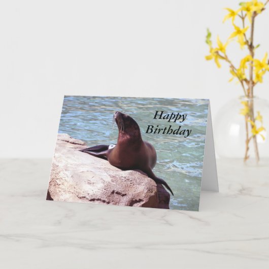 Carte d'anniversaire de joint (Fleur jaune)