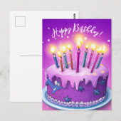 Carte d'anniversaire de Joyy Birthday avec carte d (Devant / Derrière)